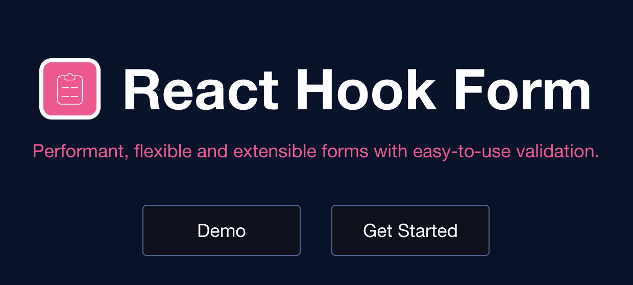 React Hook Form